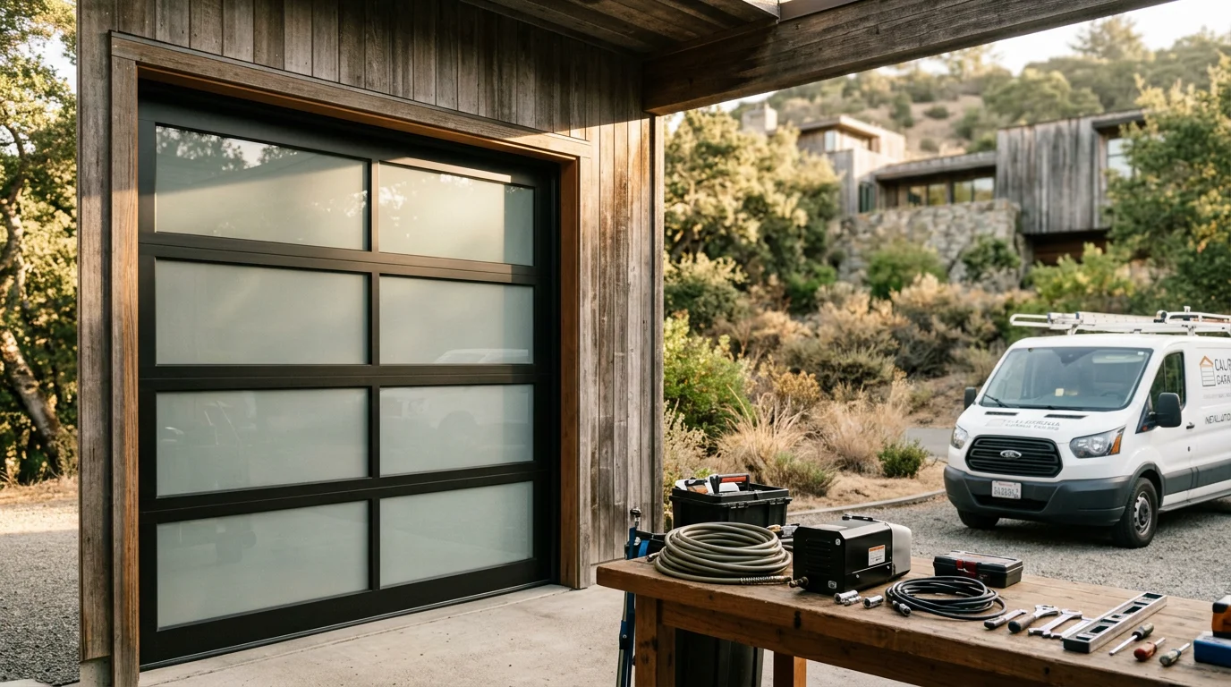 Garage door installation and repair service in Sonoma County